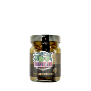 Chalkidiki Pitted Green Olives 350gr jar