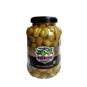 Chalkidiki Green Olives 2kg pot